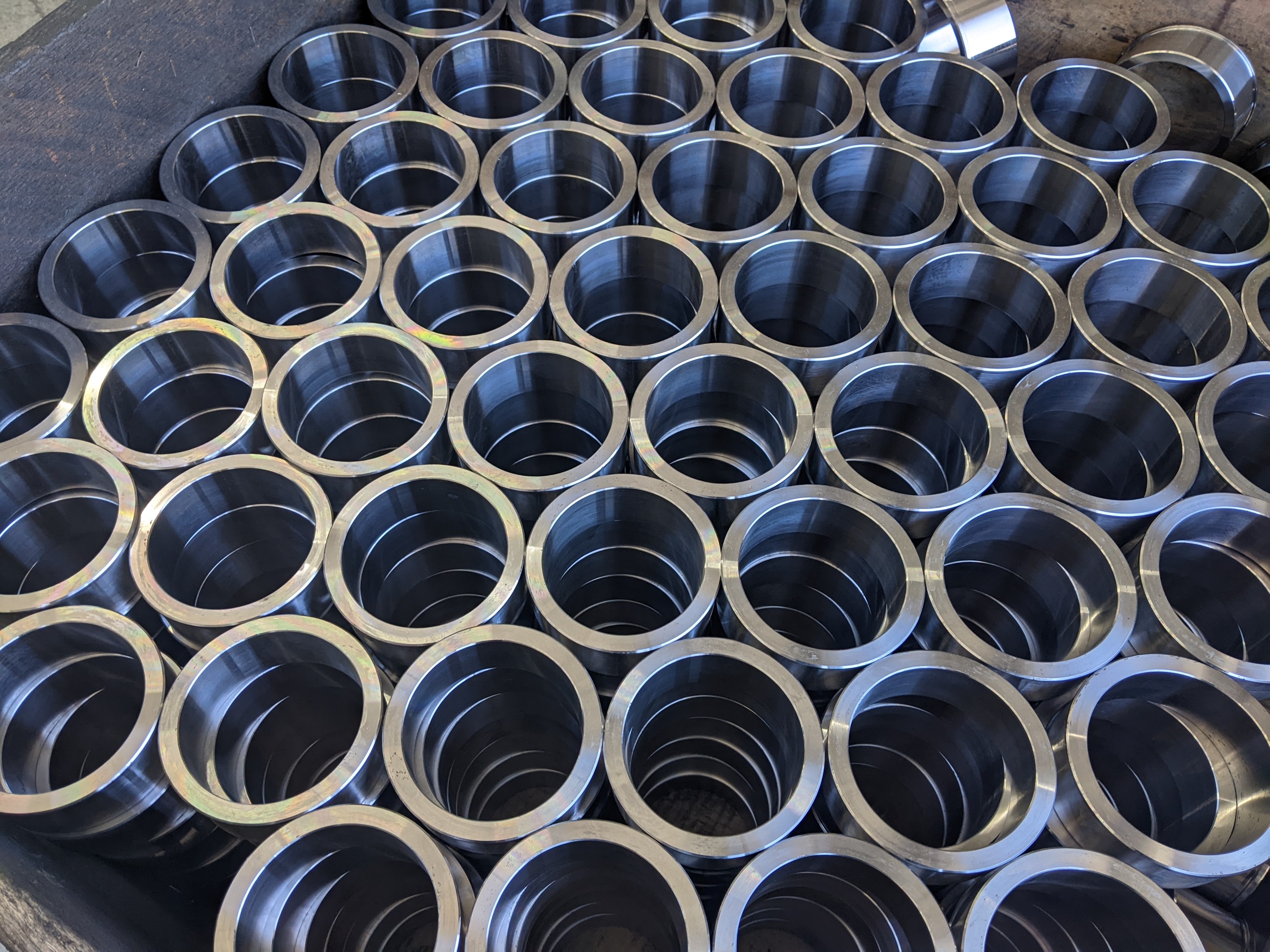 Machined parts